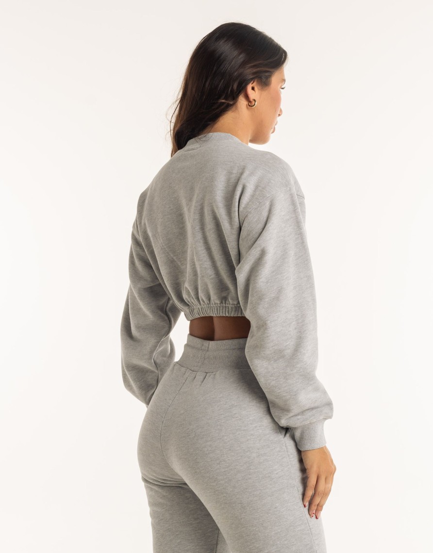 Women Echt Apparel | Esteem Cropped Sweater