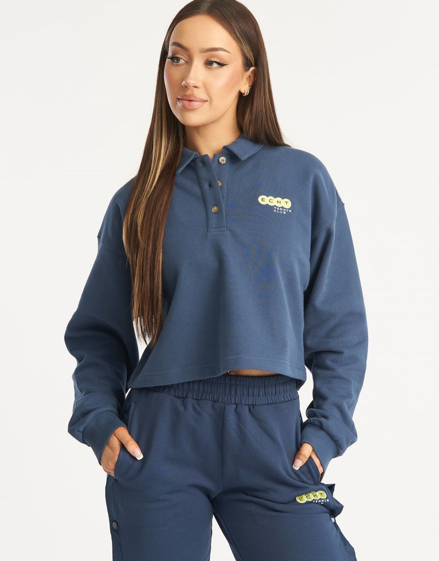 Women Echt Apparel | Tennis Polo Pullover