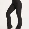 Women Echt Apparel | Flare Ribbed Leggings