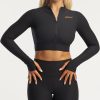 Women Echt Apparel | Rise Zip-Up Long Sleeve