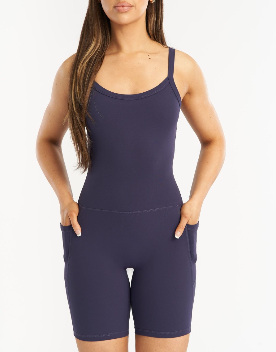 Women Echt Apparel | Core Pocket Unitard