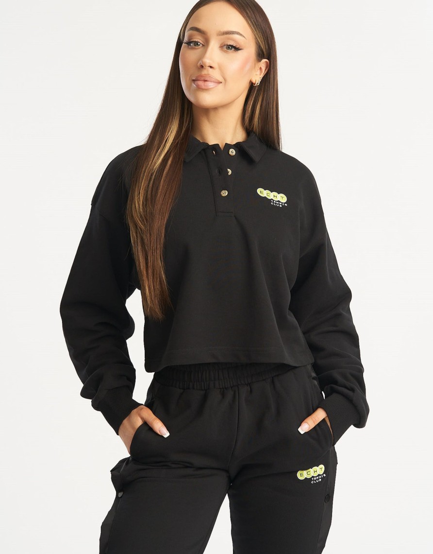 Women Echt Apparel | Tennis Polo Pullover