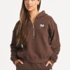 Women Echt Apparel | Flag 1/4 Zip Pullover