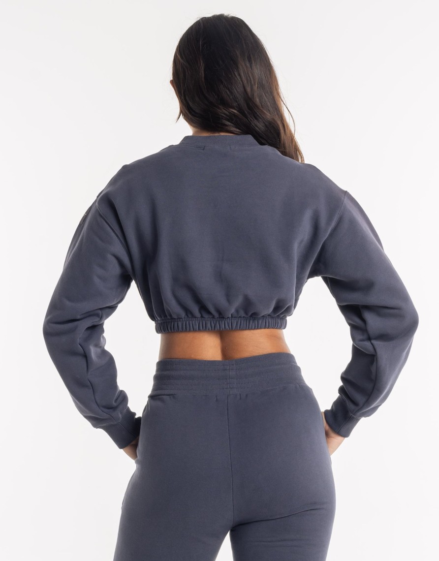 Women Echt Apparel | Esteem Cropped Sweater